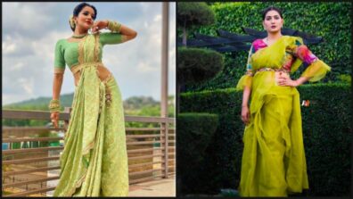 Monalisa Or Sapna Choudhary: Whose Saree Collection Is Out Of The World?