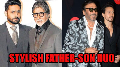 Most Stylish Father-Son Duo: From Amitabh-Abhishek Bachchan To Jackie-Tiger Shroff