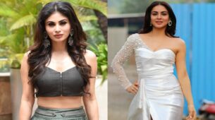 Mouni Roy & Shraddha Arya’s Strapless Dresses Are All You Need To Make Statement At A Monsoon Wedding
