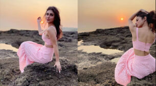 [In Video] Mouni Roy & sunset at the beach, the perfect love story