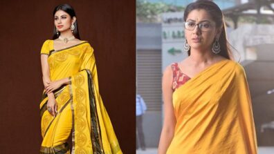 Mouni Roy Vs Sriti Jha: Whose Yellow Saree Is Your Pick For BFF’s Mehndi Function?