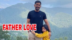 MS Dhoni poses with daughter Ziva in new photo, netizens melt in awe