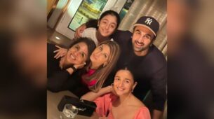 “My World”, says Neetu Kapoor, sharing a photograph with Ranbir Kapoor & Alia Bhatt