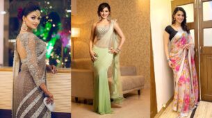 ‘Nari’ In Saree: Plain To Embellished Sarees Of Urvashi Rautela Are Here