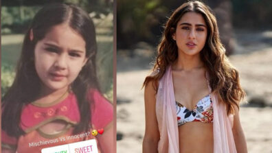 Naughty Or Sweet: Sara Ali Khan’s unseen throwback childhood photo goes viral, pick your choice