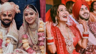 Neha Kakkar- Rohanpreet Singh Vs Virat Kohli- Anushka Sharma: Who Did The Wedding Pose Better?