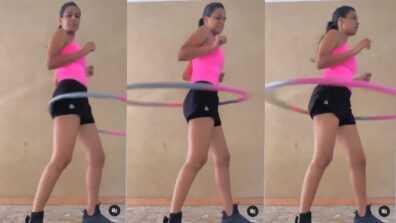 Nia Sharma loves her ‘hula hoop’ workout session, video goes viral