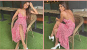 Nia Sharma opts for a “Candy Cane” outfit, fans get Christmas fashion goals