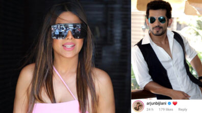 Nia Sharma’s burning hot pink avatar makes Arjun Bijlani lovestruck