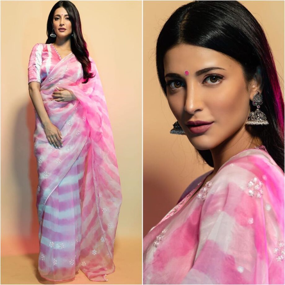 Nobody Can Be Monsoon Ready Without Tie Dye Sarees: From Kiara Advani And Shruti Haasan - 1