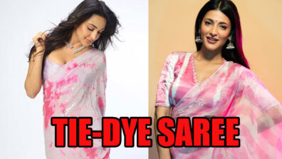 Nobody Can Be Monsoon Ready Without Tie Dye Sarees: From Kiara Advani And Shruti Haasan