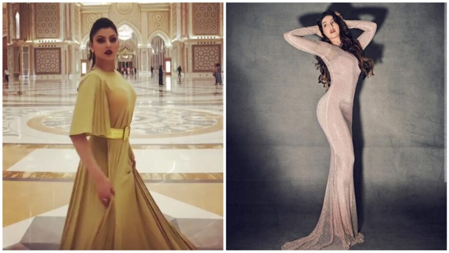 Nora Fatehi And Urvashi Rautela Raising The Oomph Factor In See-Through Dresses 404198