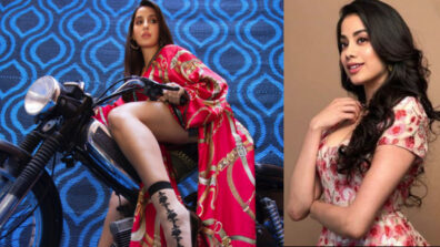 Nora Fatehi’s burning hot ‘bike swag’ impresses Janhvi Kapoor, see viral pics