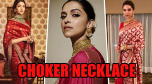 Nothing That Deepika Padukone’s Silk Royal Sarees & Choker Necklace Can’t Fix