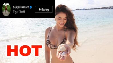 Oh So Hot: Disha Patani stuns in new ‘cheetah’ printed bikini, rumoured boyfriend Tiger Shroff feels the heat