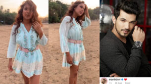 Oh So Hot: Nia Sharma’s super hot beach avatar makes Arjun Bijlani feel the heat