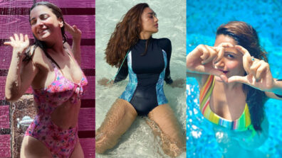 Oh So Hot: Shraddha Arya, Surbhi Jyoti, & Surbhi Chandna’s ‘wet moment’ make fans feel the heat