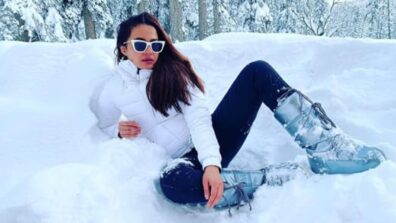 Oh So Hot: Surveen Chawla Spotted Chilling In The Snow, Fans Can Feel The Heat