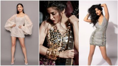 OMG! Shruti Haasan’s Closet Is Full Of Embellished Dresses, Fans Love It