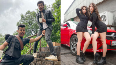 Ouch: Siddharth Nigam hilariously punches brother Abhishek Nigam’s private part, Chinki Minki sister share bold photos in black