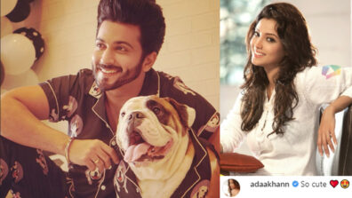 Pawsome Love: Dheeraj Dhoopar’s ‘proud dad’ moment with his pet dog, Adaa Khan finds it super cute