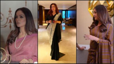 Pooja Bhatt & Her Exclusive Sarees Are Making Hot & Confident Style Statements