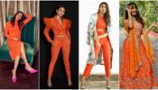 Pooja Hegde To Rakul Preet Singh: South Indian Divas’ Orange Outfits To Stand Out