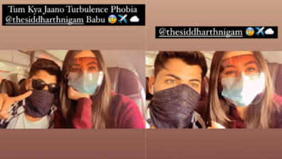 Private Flight Moment: Siddharth Nigam & Ritika Badiani caught on camera getting naughty & cosy, see viral video