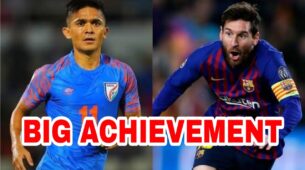 Proud Moment: Sunil Chhetri breaks Lionel Messi’s record, read details