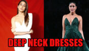 Raise The Hotness Bar With Spicy Hot Deep Neck Dresses Like Sara Ali Khan & Kareena Kapoor
