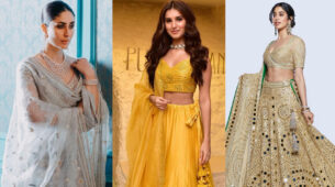 Raise the oomph game with your bridesmaid fashion like Kareena Kapoor, Tara Sutaria & Janhvi Kapoor’s lehenga avatar
