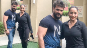 Rani Chatterjee goes candid with Khesari Yadav, see pictures