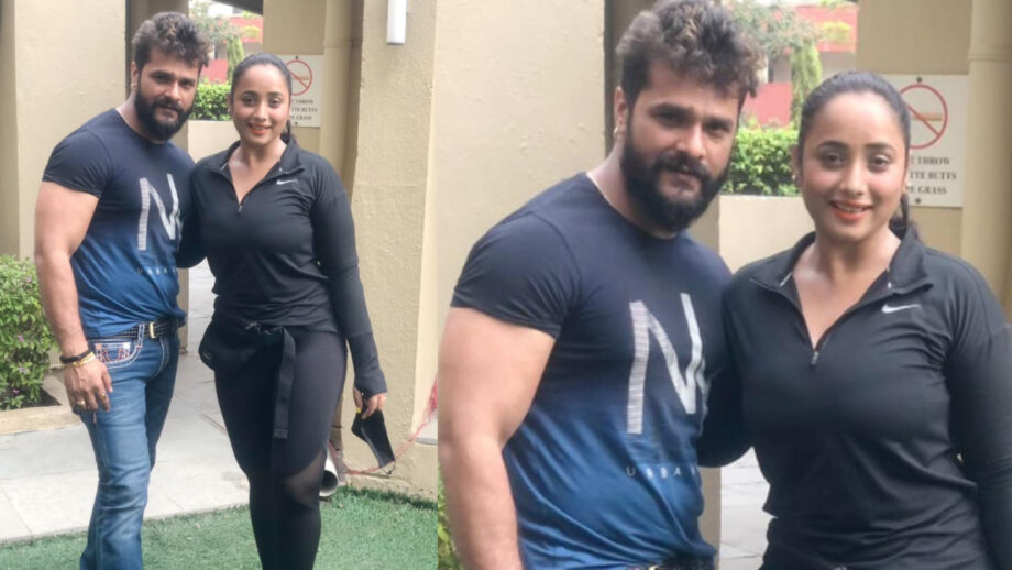 Rani Chatterjee goes candid with Khesari Yadav, see pictures 402057