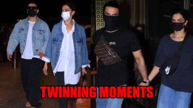 Ranveer Singh & Deepika Padukone’s Best Airport Twinning Moments For The Perfect Couple Style Game