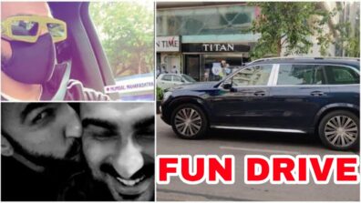 Ranveer Singh takes ‘bro’ Arjun Kapoor for a drive in his new Mercedes Maybach GLS, see viral photos