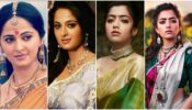 Rashmika Mandanna & Anushka Shetty Teach Netizens How To Slay Traditional Saree With Choker Necklace