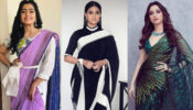 Rashmika Mandanna Vs Keerthy Suresh Vs Tamannaah Bhatia: Which diva deserves a 10/10 for her Indo-Western saree look?