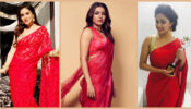 [Red Alert] Keerthy Suresh Vs Samantha Akkineni Vs Shraddha Arya: Hottest Looks in Red Sarees