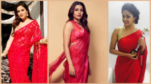 [Red Alert] Keerthy Suresh Vs Samantha Akkineni Vs Shraddha Arya: Hottest Looks in Red Sarees