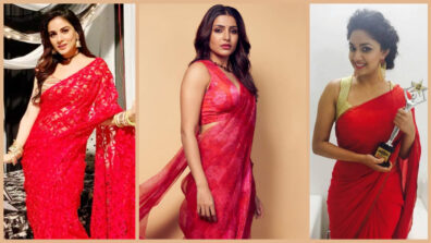 [Red Alert] Keerthy Suresh Vs Samantha Akkineni Vs Shraddha Arya: Hottest Looks in Red Sarees