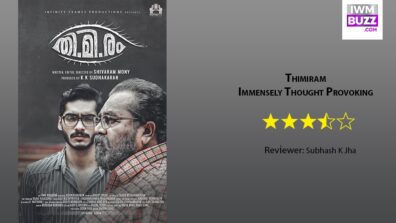 Review Of Thimiram: Immensely Thought Provoking