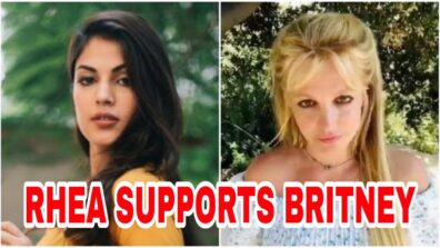 Rhea Chakraborty comes out in support of Britney Spears, see what she said