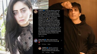 RIP: Mahhi Vij’s brother dies of Covid-19, actress thanks Sonu Sood for a special reason