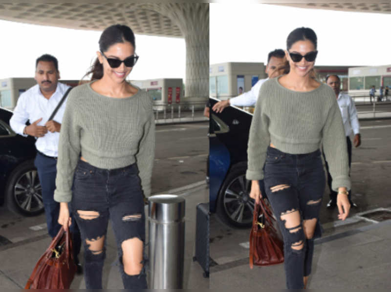 Ripped Jeans Are A Wardrobe Staple: Take Inspiration From Tara Sutaria To Deepika Padukone - 2