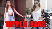 Ripped Jeans Are A Wardrobe Staple: Take Inspiration From Tara Sutaria To Deepika Padukone