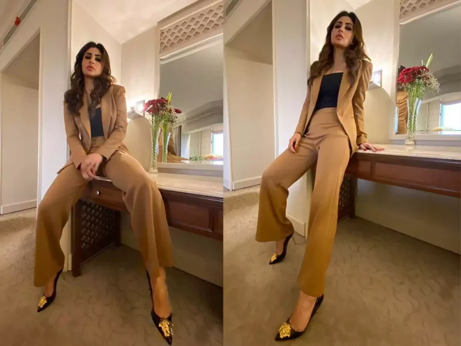 Rubina Dilaik To Jennifer Winget: Take Cues To Style Floral Pantsuit Like A Hot Chic 866797