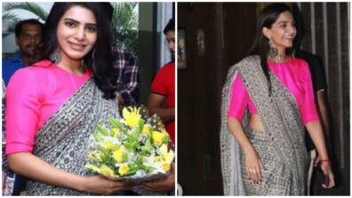 Samantha Akkineni Or Sonam Kapoor: Who Nailed The Vogue Game In The House Of Masaba Saree?