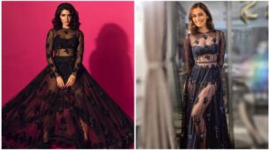Samantha Akkineni Vs Manushi Chhillar: Beauties In Rs 1 Lakh Embroidered Sheer Gown