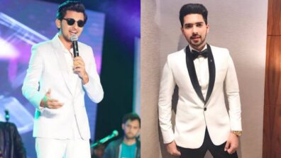 Same Pinch Situation For Darshan Raval & Armaan Malik In White Blazer: See Here