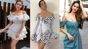 Sara Ali Khan, Kiara Advani & Disha Patani look super hot in polka-dot off-shoulder midi outfit, fans can’t stop crushing